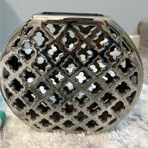Silver Decorative Vase